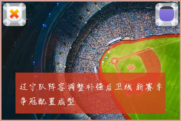 辽宁队阵容调整补强后卫线 新赛季争冠配置成型
